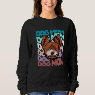 Sudadera Mamá de perro Terrier de Yorkshire Retro Vintage M