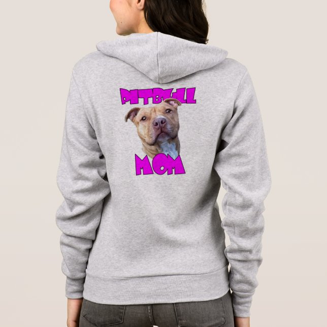 Sudadera Mamá de Pitbull (Reverso)