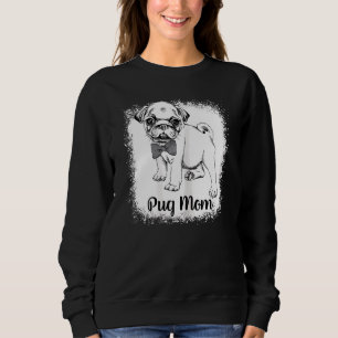 Sudadera Mamá de pug con leche crujiente