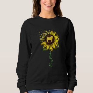 Sudadera Mamá de Pug Mom Sunflower Perro Mamá