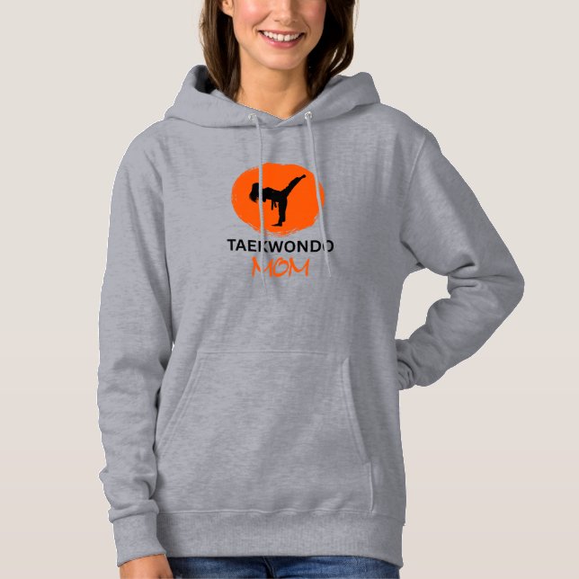 Sudadera Mamá de Taekwondo (Anverso)