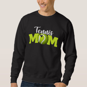 Sudadera Mamá de tenis impresión de letra linda mujeres día