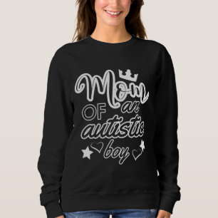Sudadera Mamá De Un Niño Autista Aceptación De Autismo