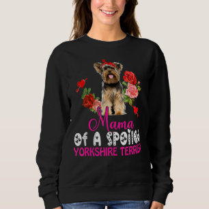 Sudadera Mamá De Un Perro De Yorkshire Aterrado Y Fracasado