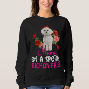 Sudadera Mamá De Una Frisia De Bichón Fracasada Cute Perro 