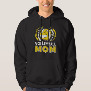 Sudadera Mamá de voleibol jugadora de voleibol mamá 1