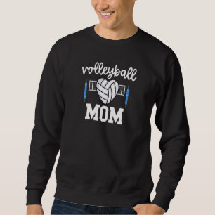 Sudadera Mamá de voleibol orgullosa de mujeres para voleibo