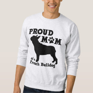SUDADERA MAMÁ DEL BULLDOG FRANCÉS