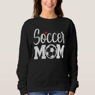 Sudadera Mamá del fútbol se divierte con mamá el día del pa