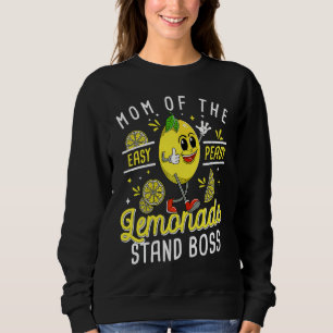 Sudadera Mamá del Jefe del puesto de limonada  Vender limon