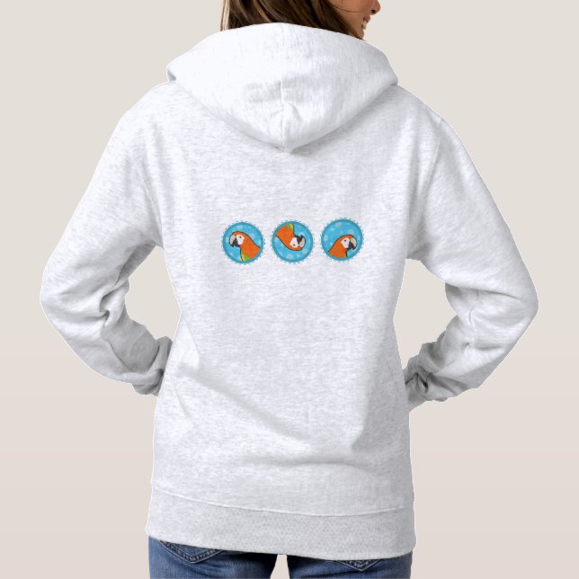 Sudadera Mamá del Macaw (Reverso)