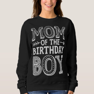 Sudadera Mamá del niño de cumpleaños Divertida Madre Famili