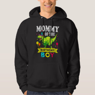 Sudadera Mamá Del Niño De Cumpleaños Rex Rawr Dinosaur Birt
