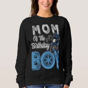Sudadera Mamá Del Niño De Cumpleaños Sucia Bicicleta B Día 