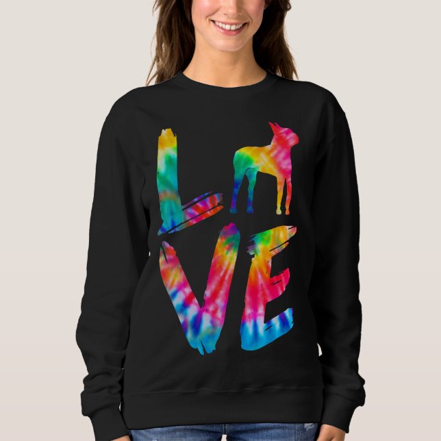Sudadera Mamá del perro del amor del cielo de Boston (Anverso)
