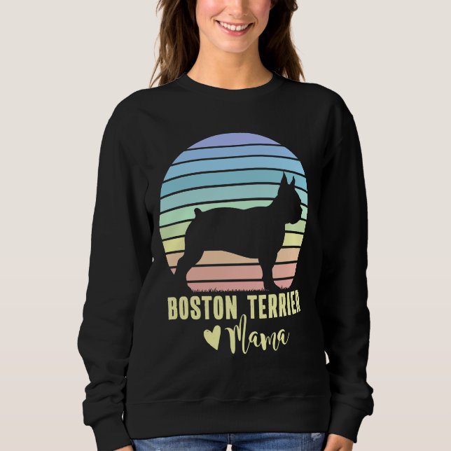 Sudadera Mamá del perro del terror de Boston (Anverso)