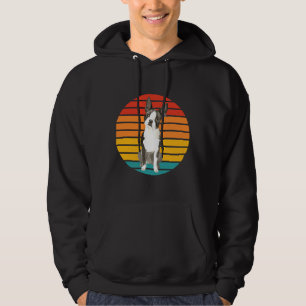 Sudadera Mamá del perro mamá del perro de Boston terrier de