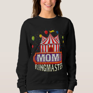 Sudadera Mamá Del Ringmaster De Cumpleaños Niños Circus Fie