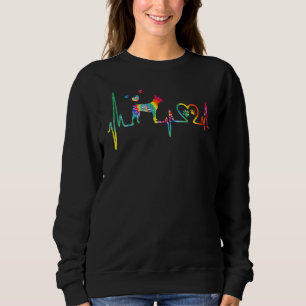 Sudadera Mamá del terror de Boston papá latido perro de tin