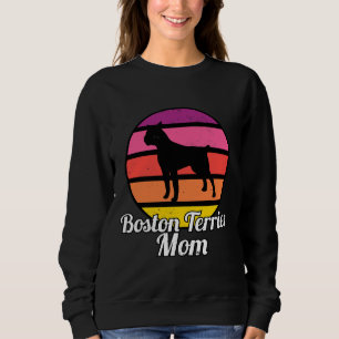 Sudadera Mamá del terror de Boston retro mamá del terror de