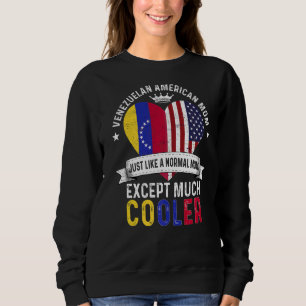Sudadera Mamá Día de la Madre venezolana norteamericana mam