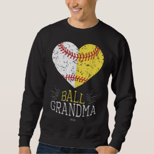 Sudadera Mamá divertida pelota de béisbol Graciosa Abuela G