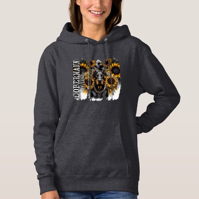 Sudadera Mamá Doberman (Anverso)
