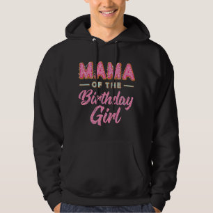 Sudadera Mamá Donut Lindo Cumpleaños Niña Dulce Familia Don