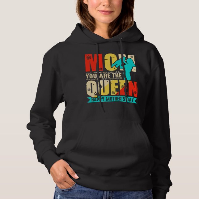 Sudadera Mamá, Eres La Reina-67761 (Anverso)