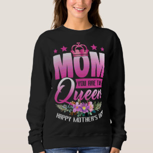 Sudadera Mamá, eres la reina Corona, feliz día de la madre.