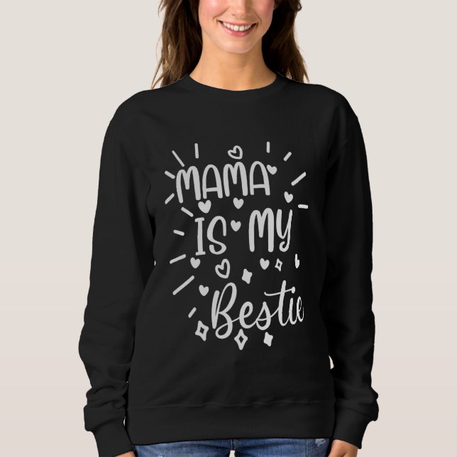 Sudadera Mamá es mi bestie 23 (Anverso)