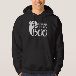 Sudadera Mamá es mi niño pequeño adolescente Halloween Boo 