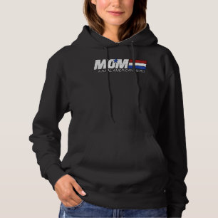 Sudadera Mamá es una verdadera heroína norteamericana
