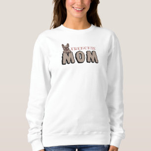 Sudadera Mamá francesa Bulldog francés Lover Brown