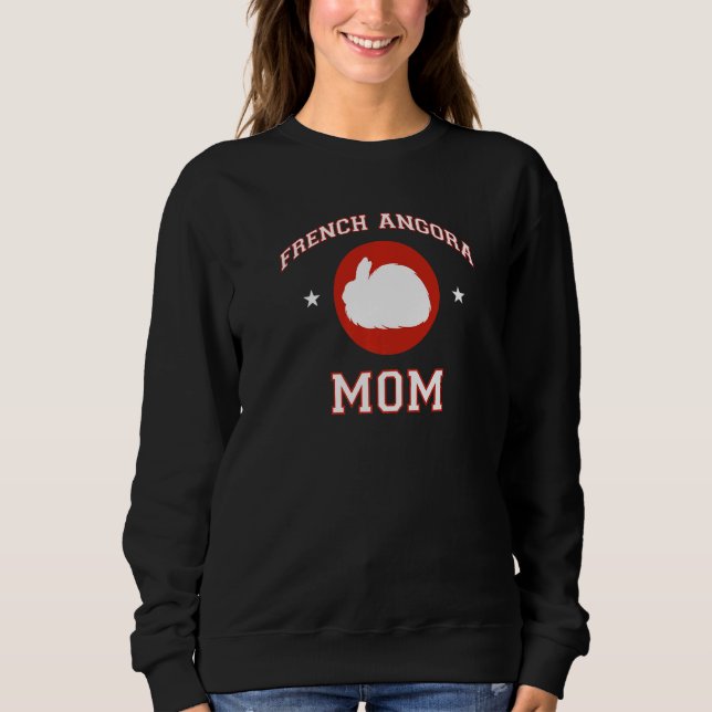 Sudadera Mamá francesa de conejo angora (Anverso)