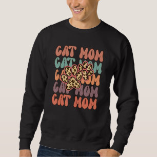 Sudadera Mamá Gata Rero Gatos Geniales Adopción Día de la M