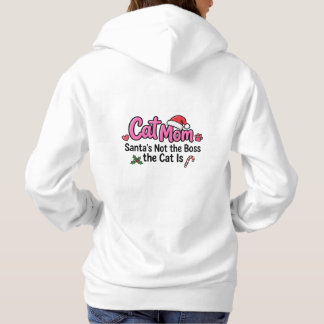 Sudadera Mamá Gata Santa No es el Jefe el Gato es