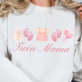 Sudadera Mamá gemela, club de mamás gemelas, regalo de cami
