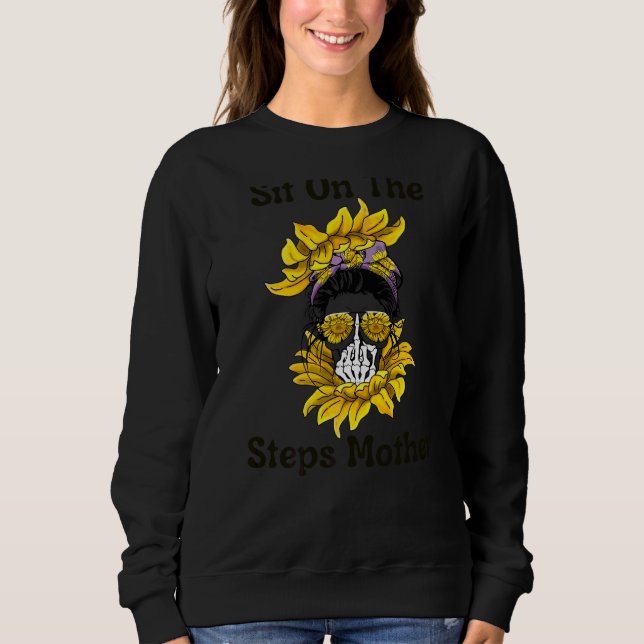 Sudadera Mamá girasol Vida de la madre Día de la madre Cumb (Anverso)