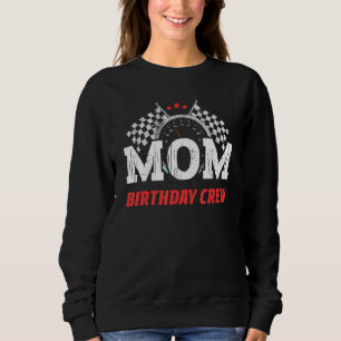 Sudadera Mamá Juerga de cumpleaños Carrera de coches de Car
