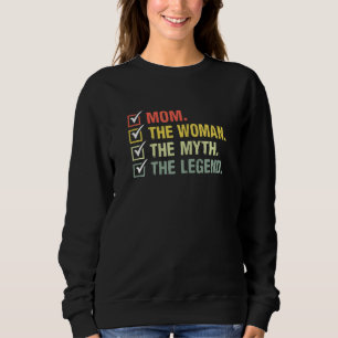 Sudadera Mamá La Mujer El Mito La Leyenda Vintage M