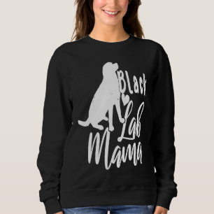 Sudadera Mamá Labs Retriever de Labrador Negros Lindos