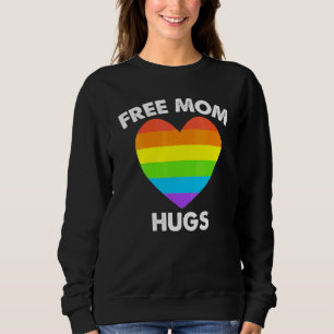 Sudadera Mamá libre abraza desfiles de Orgullo Gay Lesbiana