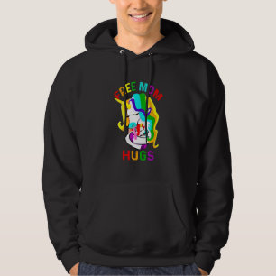 Sudadera Mamá libre abraza el mes del orgullo gay de Lgbt