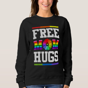 Sudadera Mamá libre abraza el orgullo gay LGBT Daisy Rainbo