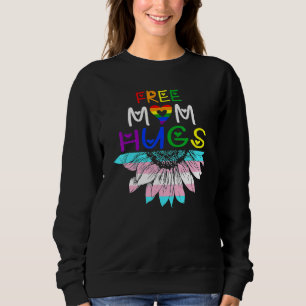 Sudadera Mamá Libre Abraza Lgbt Lgbtq Orgullo Giro Arcoiris