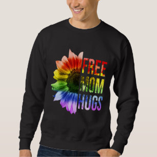 Sudadera Mamá libre linda abrazo el orgullo lgbt girasol ar