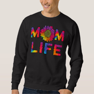 Sudadera Mama Life Sunflower Tie Dye Hippie Mamas D