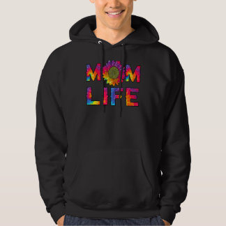 Sudadera Mama Life Sunflower Tie Dye Hippie Mamas D