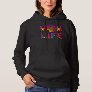 Sudadera Mama Life Sunflower Tie Dye Hippie Mamas D